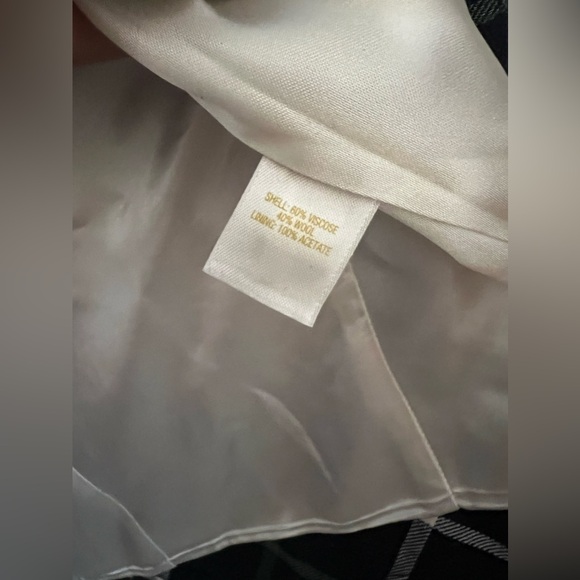 [Kate Spade] Cropped Windowpane Blazer - Picture 8 of 16